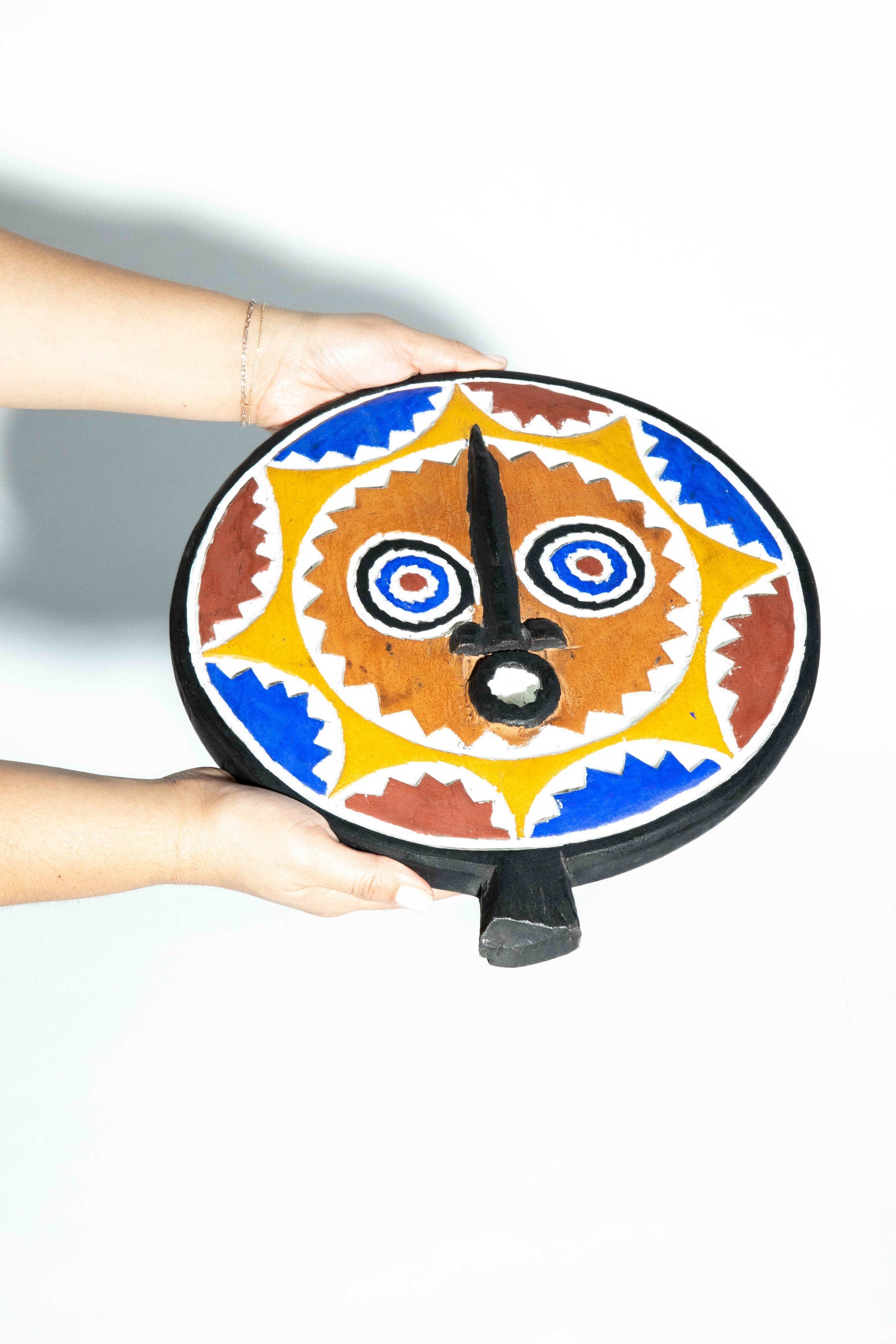 Solar Mask - 12"- Burkina Faso