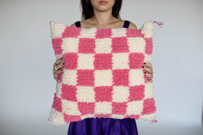 Handmade Moroccan Checkered Pillows