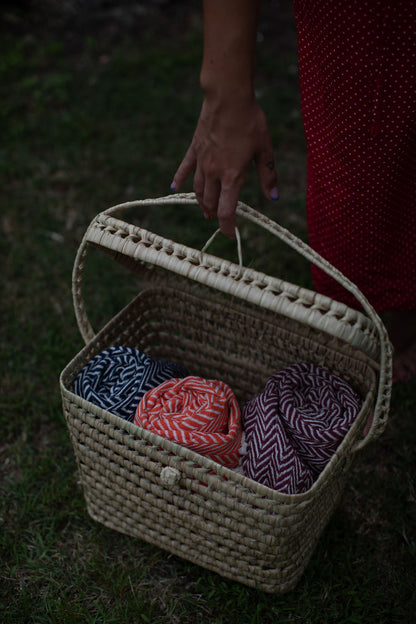 Palm Picnic Baskets - 3 SIZES