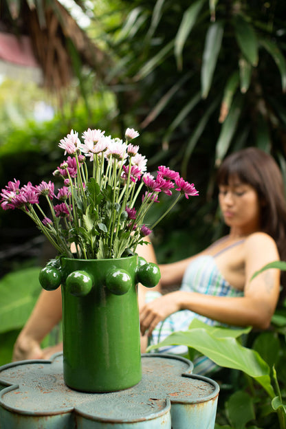 Pom Pom Ceramic Vase