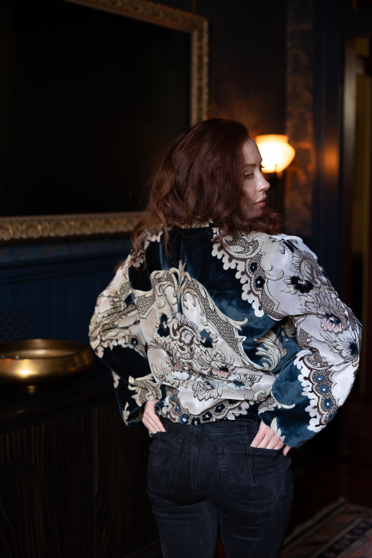 Atlas Velvet Kimono