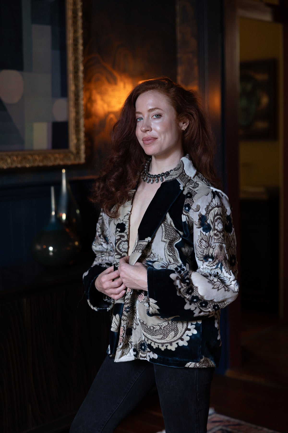 Atlas Velvet Kimono