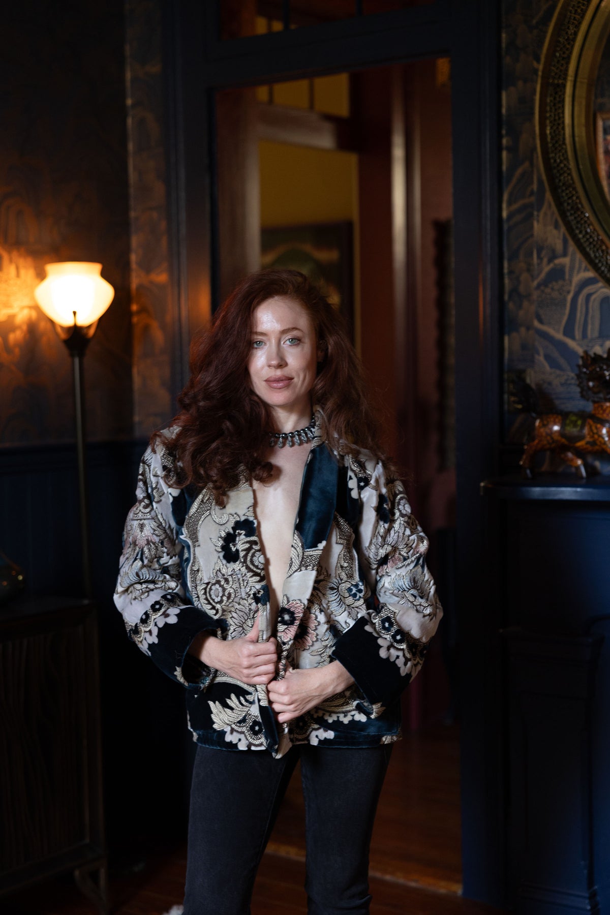 Atlas Velvet Kimono
