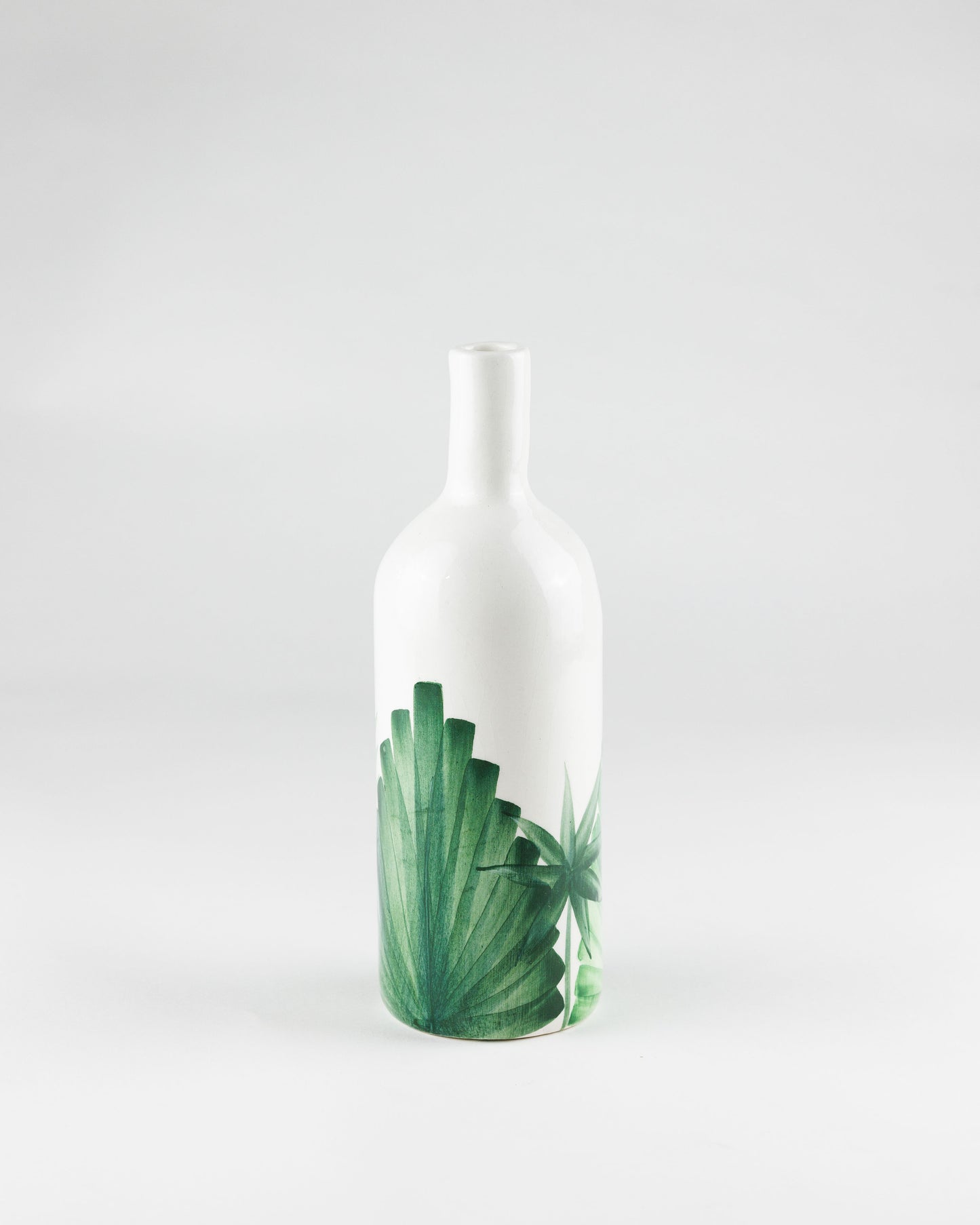 Carafe with palm design