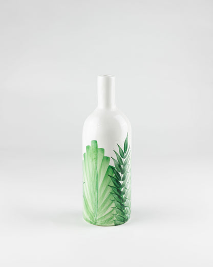 Carafe with palm design