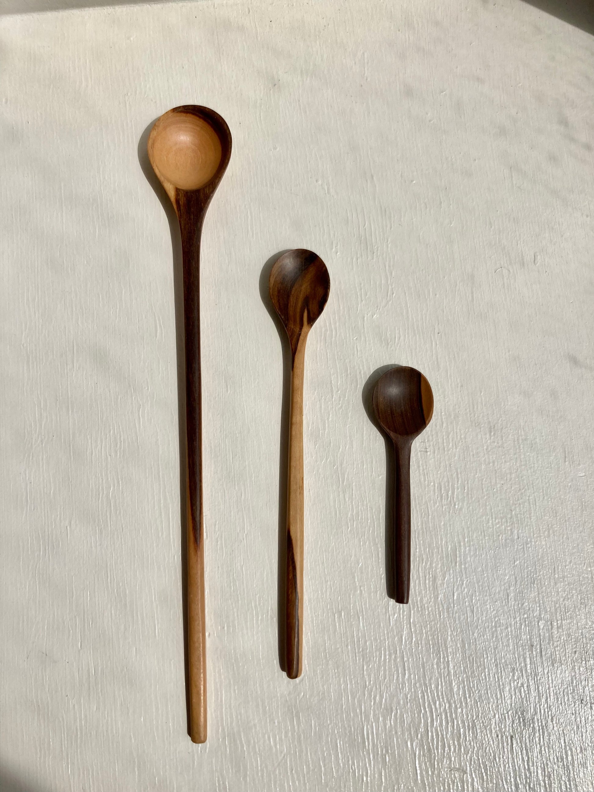 Spoon - Wooden mini spoons hand-carved in Colombia