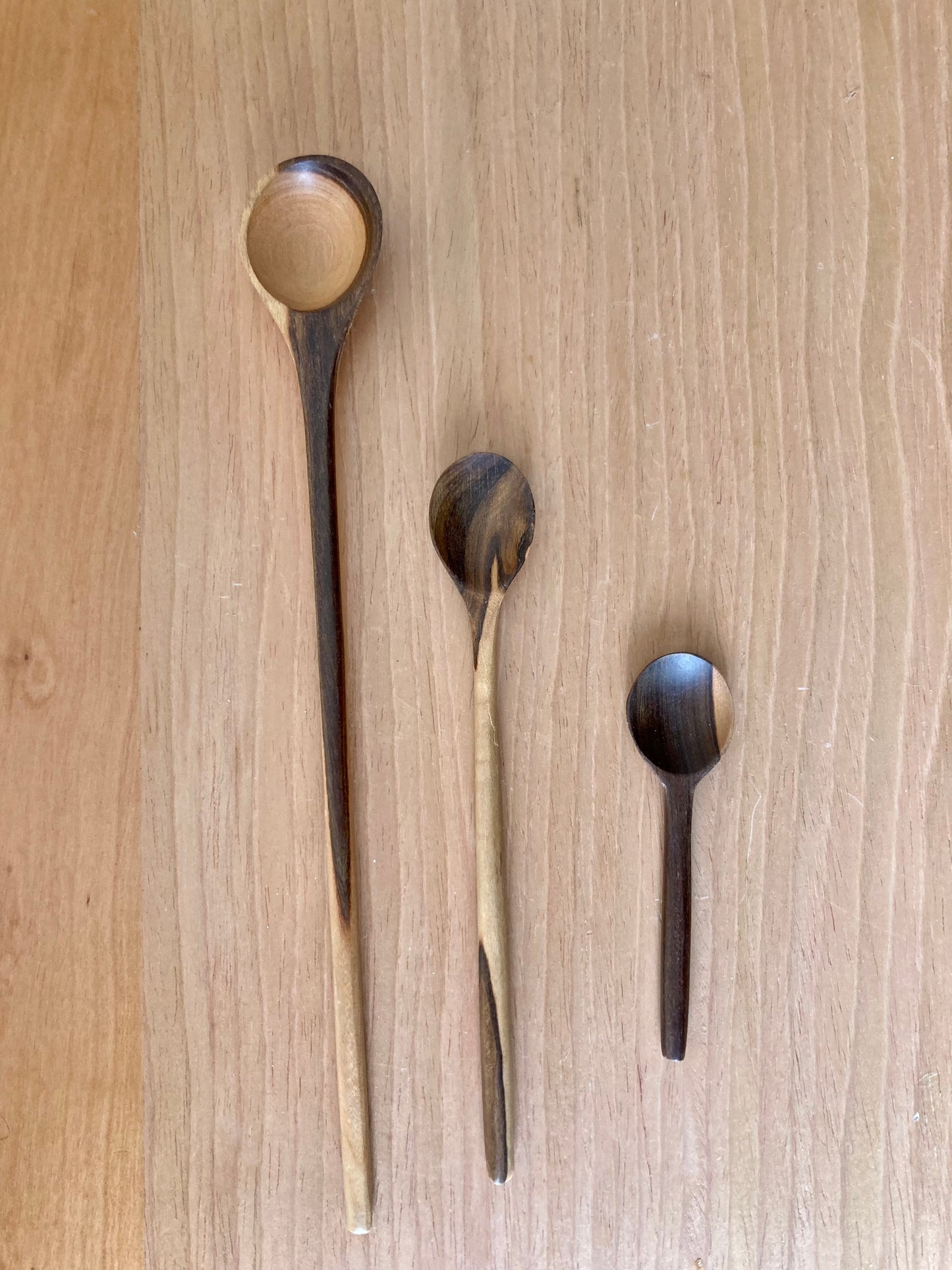 Spoon - Wooden mini spoons hand-carved in Colombia